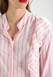 Fashion Stripe Blouses For Ladies