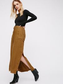 New Style Maxi Skirts Woman Fashion Linen Skirts