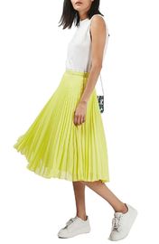 women clothing midi skirt long chiffon pleated maxi skirt