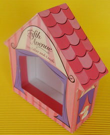House Shaped Box - Dog Scaf Personalized Packaging Boxes with Windows Opening