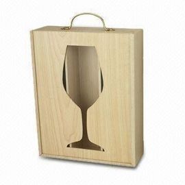 Special FSC Paper, 100% Recycled Carry-on Wine Packaging Boxes with Handle