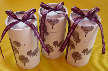 Custom / OEM Cylinder Cardbaord Comestics Box Packaging for Perfume, Candle Packaging