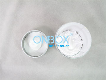 Cardboard cylinder gift box , art paper perfume box with PVC window for shop or store
