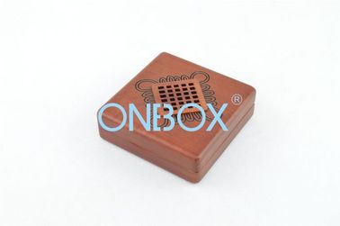 Handicraft Wooden jewelry packaging boxes for women , Vintage coin gift box