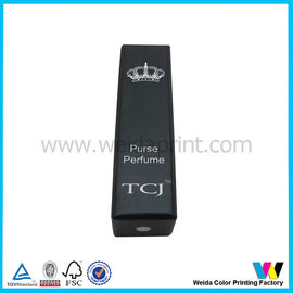 Black Matt Small Drawer Style Paper Packaging Boxes with Rope Handle At One End
