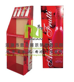 Wine Cardboard Floor Displays And Pop Point Of Purchase Displays