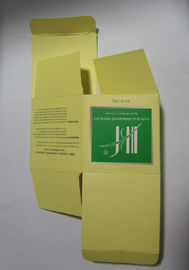 Square cosmetic box packaging, 2-side printing foldable cosmetic boxes