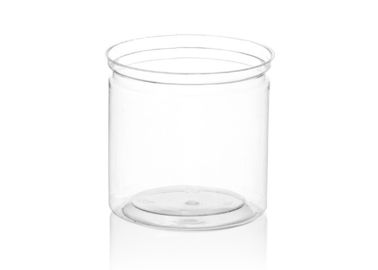 Aritight Clear Plastic Packaging Tubes , Blowing Easy Open End PET Tube