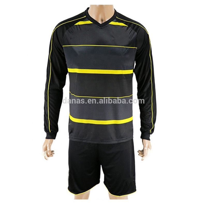 Custom Made Sublimated Long Sleeve Soccer Uniforms