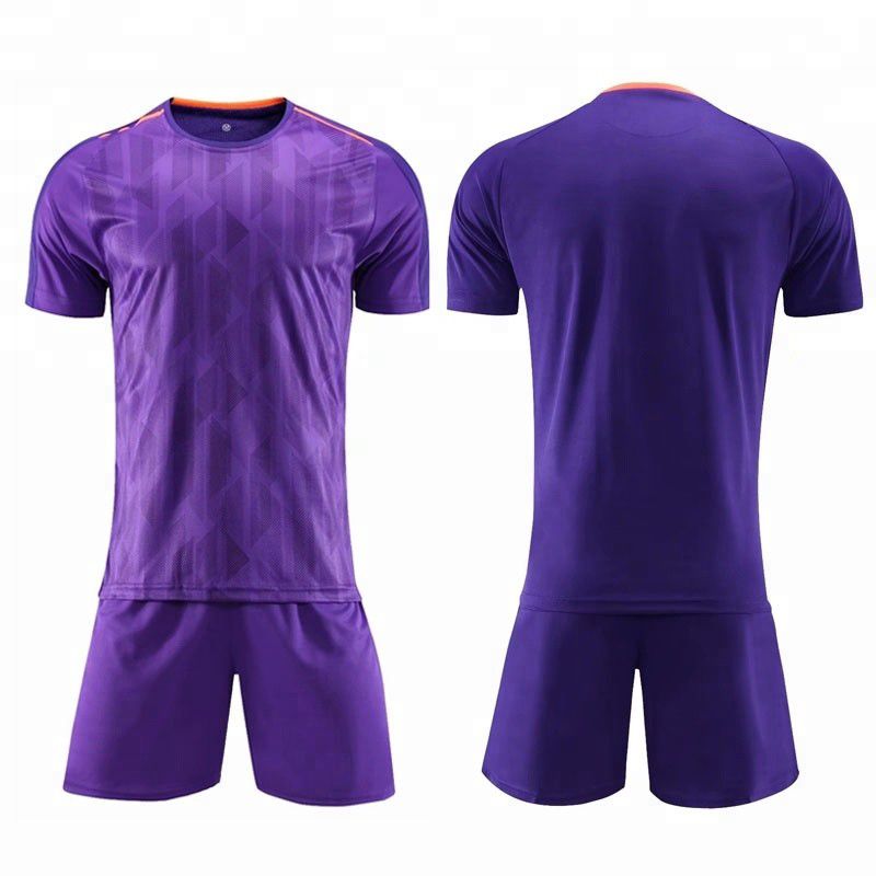 Sublimation Purple Football Sports Wear New Model Soccer Jersey 2019