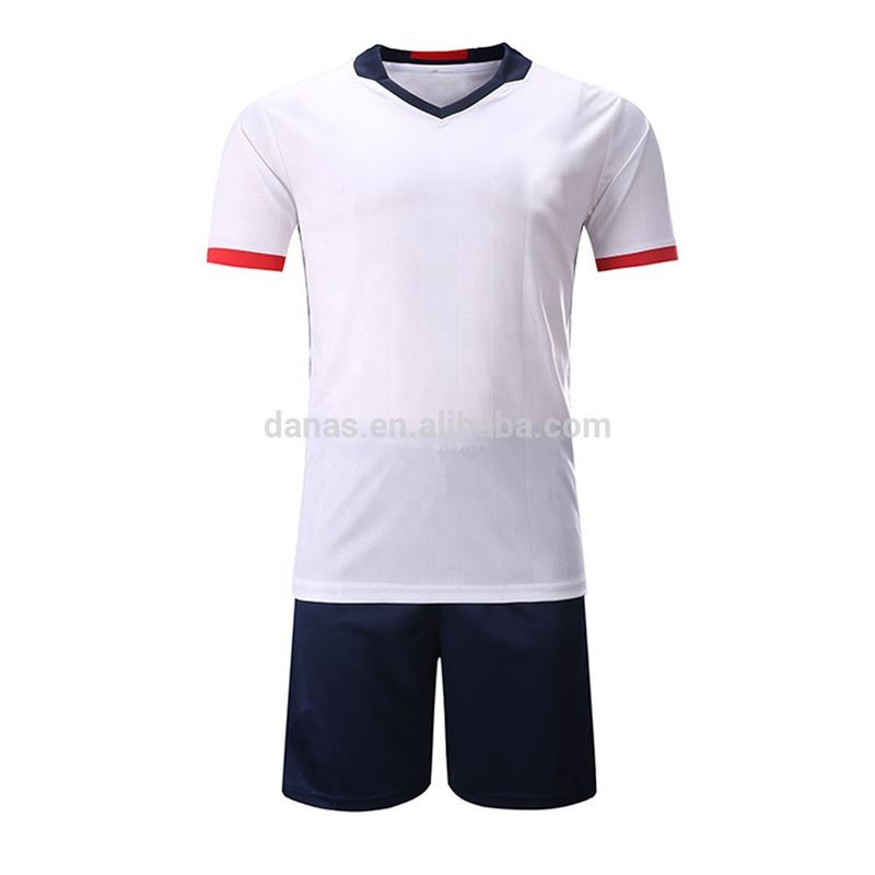 Hot sale top thai quality short sleeve soccer jersey set free shipping to Colombia