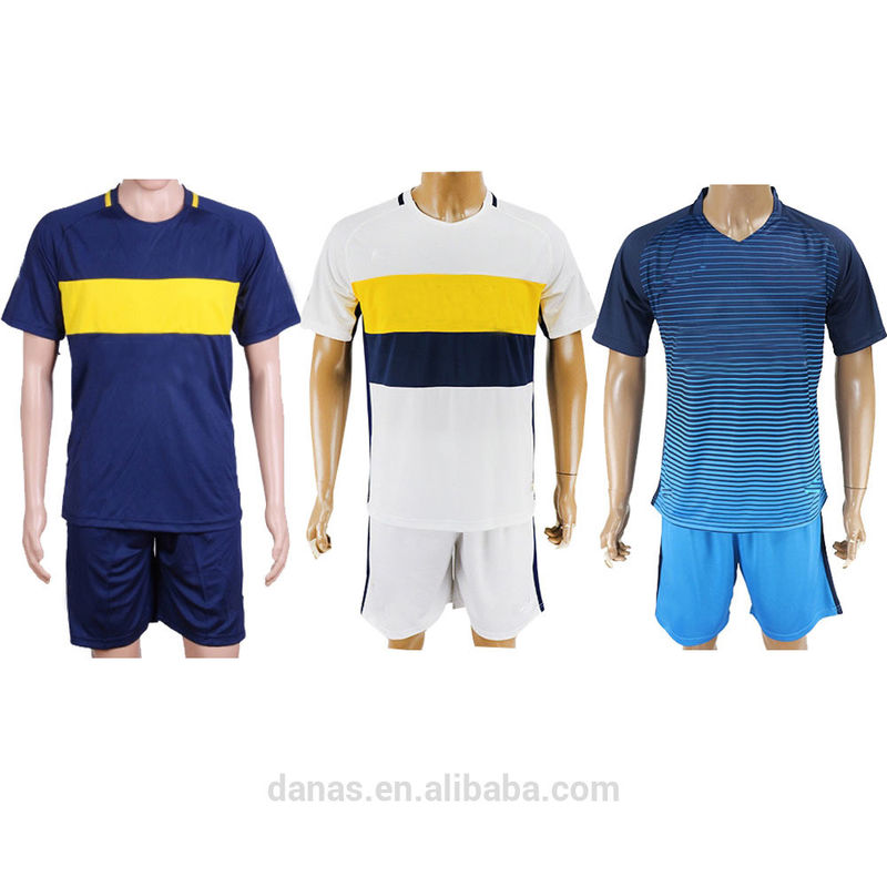 New design grade thailand quality boca juniors camiseta de futbol soccer jersey