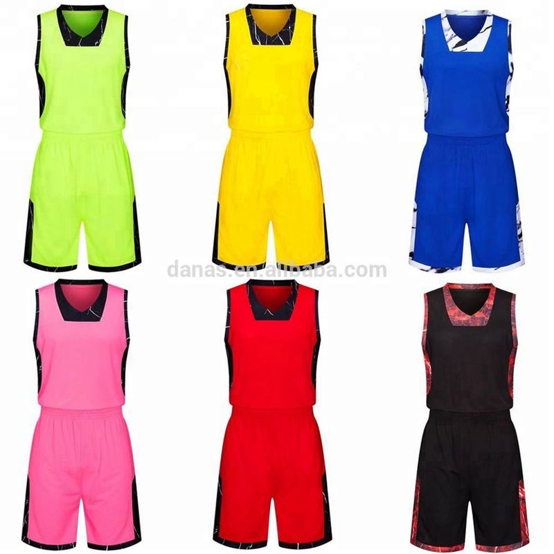 Cheap High Quality Quick Dry Sports Wear Basketball Uniform Design