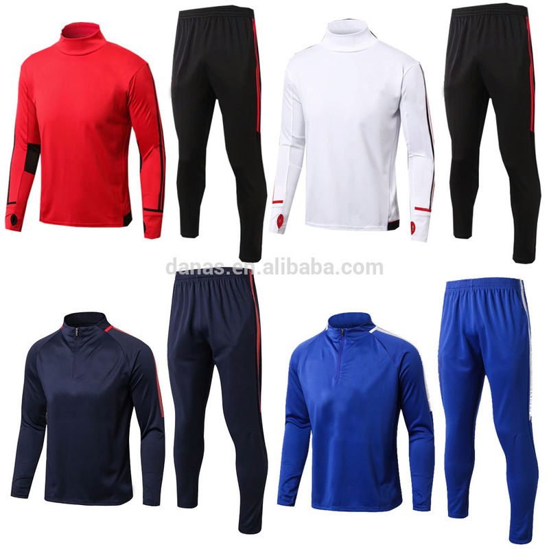 Custom training soccer club sports tracksuit cheap wholesale