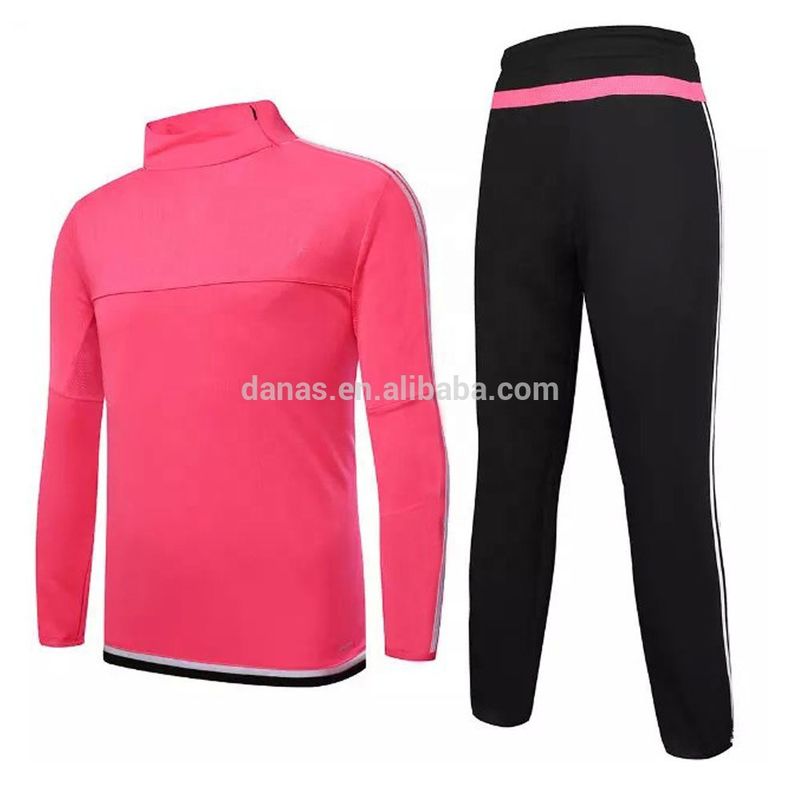 Embroidered Printing Soccer Jacket Top Quality Long Sleeve Football Warm Up Tracksuits