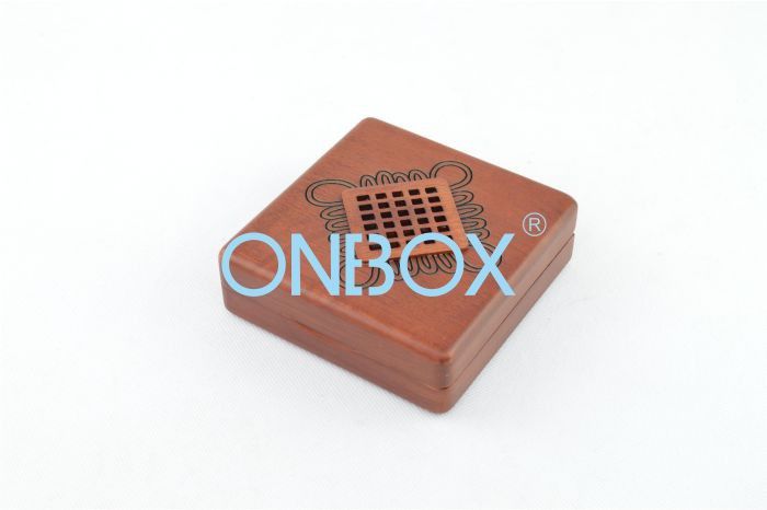 Handicraft Wooden jewelry packaging boxes for women , Vintage coin gift box