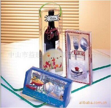 Plastic PP red wine packaging Box