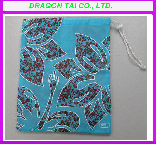 Nylon drawstring gift bags, drawstring pouch, draw string bag